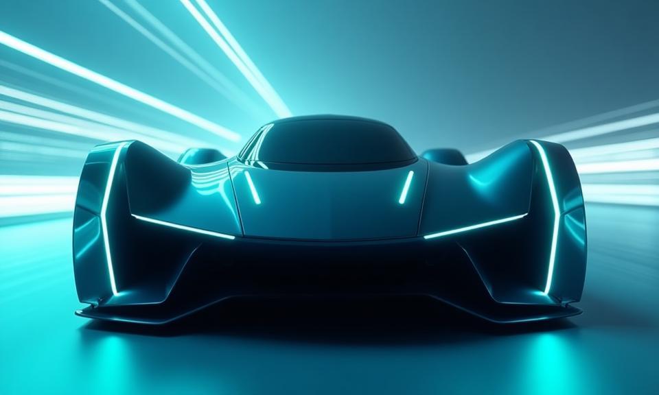 Electric Hypercar Concept Eos showcasing futuristic automotive design